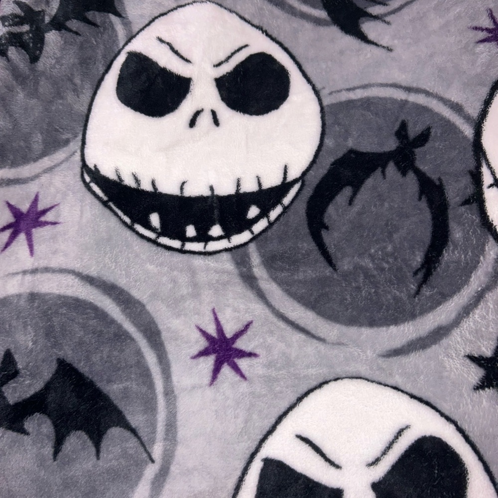 Nightmare Before Christmas Fleece Blanket